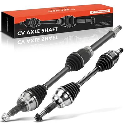 2 Pcs Front CV Axle Assembly