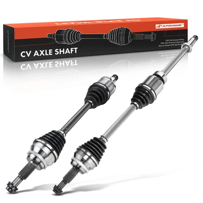 2 Pcs Front CV Axle Shaft Assembly