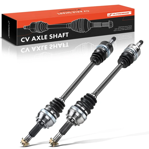 2-Pc CV Axle Shaft Assembly Rear Driver & Passenger A-Premium APCVA1340