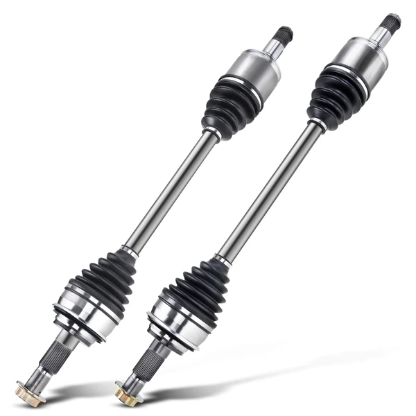 2-Pc CV Axle Shaft Assembly Rear Driver & Passenger A-Premium APCVA1343