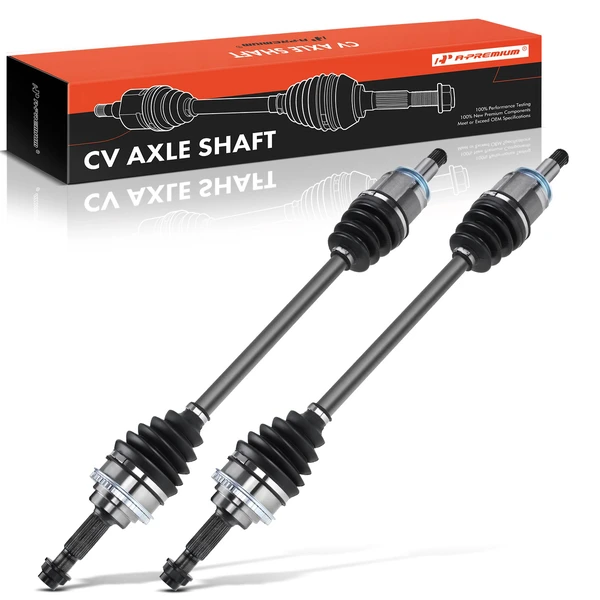 2-Pc CV Axle Shaft Assembly Rear Driver & Passenger A-Premium APCVA1617