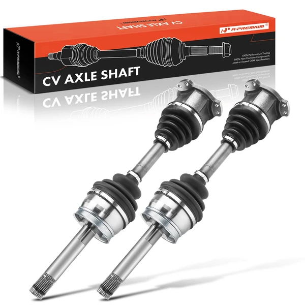1987-1989 Nissan Pathfinder 2-Pc CV Axle Shaft Assembly Front Driver & Passenger A-Premium APCVA1252