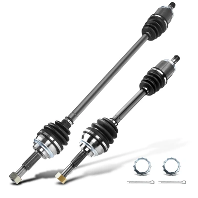 2 Pcs Front CV Axle Shaft Assembly