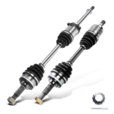 2 Pcs Front CV Axle Shaft Assembly