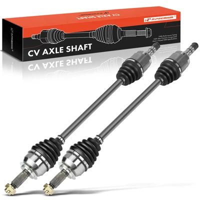 2 Pcs Front CV Axle Assembly