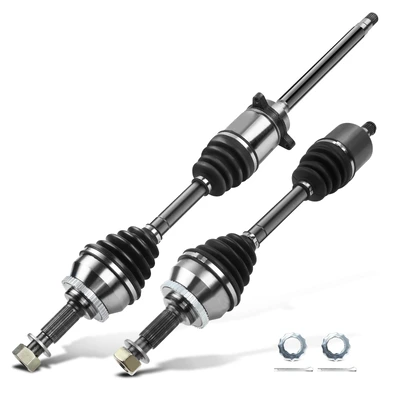 2 Pcs Front CV Axle Shaft Assembly