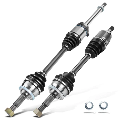 2 Pcs Front CV Axle Shaft Assembly