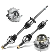 Front CV Axle Shaft + Hub Bearing