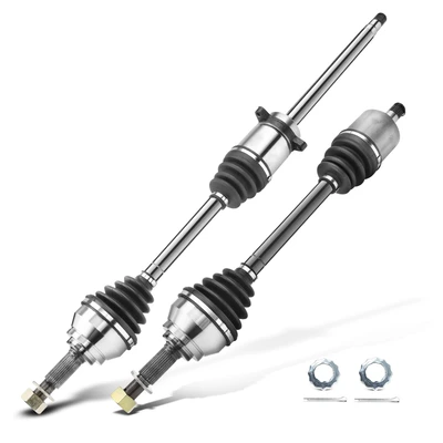 2 Pcs Front CV Axle Shaft Assembly