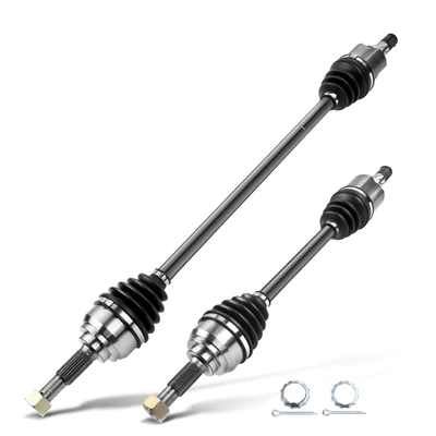 2 Pcs Front CV Axle Shaft Assembly