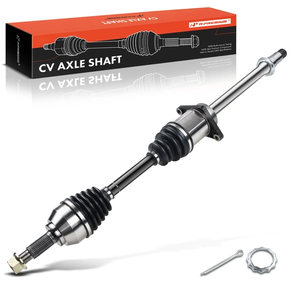 2007-2011 Nissan Altima 1-Pc CV Axle Shaft Assembly Front Passenger Side A-Premium APCVA862