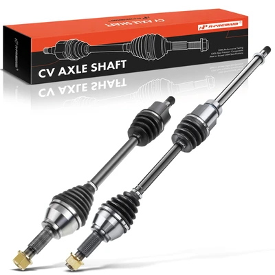 2 Pcs Front CV Axle Shaft Assembly