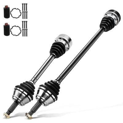 2 Pcs Front CV Axle Shaft Assembly