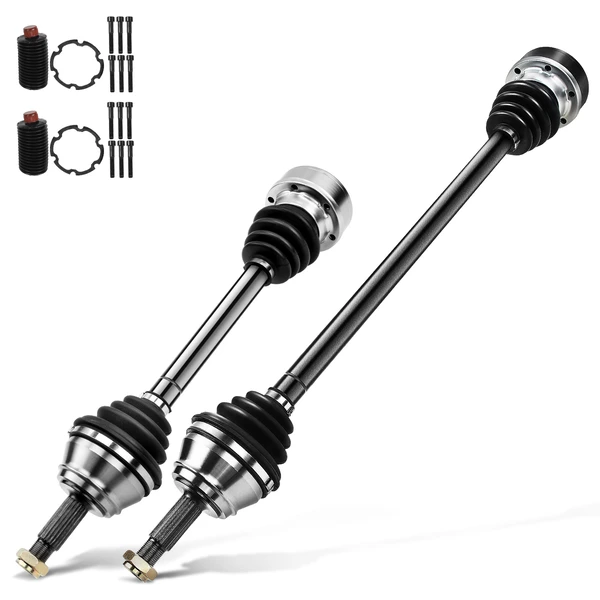 2-Pc CV Axle Shaft Assembly Front Driver & Passenger A-Premium APCVA1627