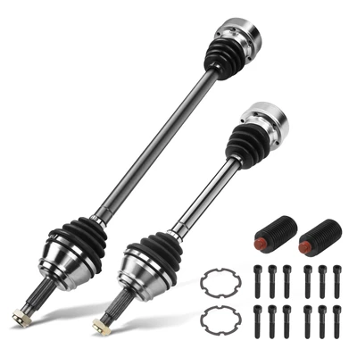 2 Pcs Front CV Axle Shaft Assembly