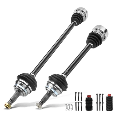 2 Pcs Front CV Axle Shaft Assembly