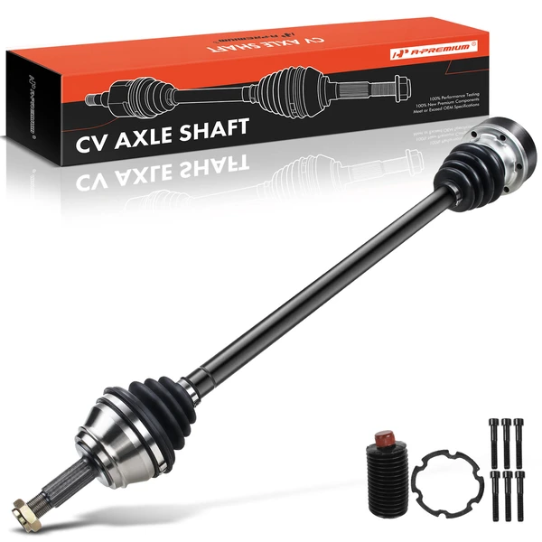 1985-1992 Volkswagen Jetta 1-Pc CV Axle Shaft Assembly Front Passenger Side A-Premium APCVA880