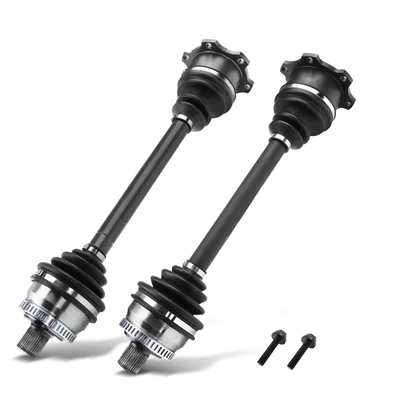 2 Pcs Front CV Axle Shaft Assembly