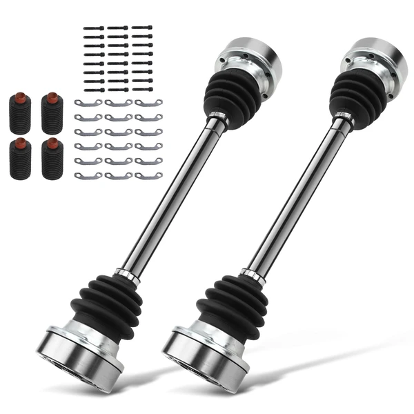 2-Pc CV Axle Shaft Assembly Rear Driver & Passenger A-Premium APCVA1354