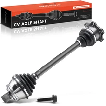 1997-2001 Audi A8 Quattro 1pc CV Axle Shaft Assembly Front Driver Side A-Premium APCVA890