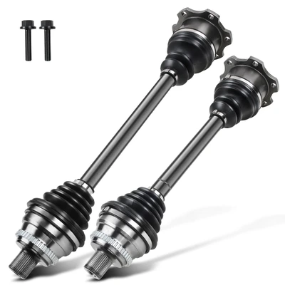 2 Pcs Front CV Axle Shaft Assembly
