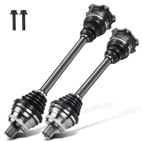 2-Pc CV Axle Shaft Assembly Front Driver & Passenger A-Premium APCVA1545