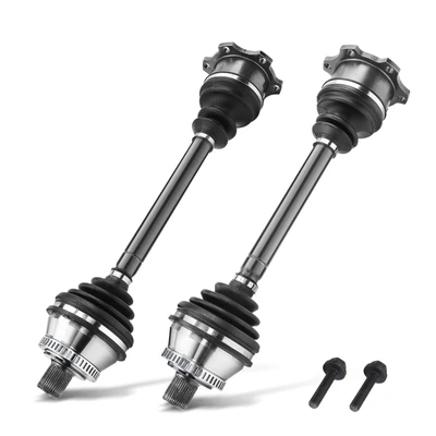 2 Pcs Front CV Axle Shaft Assembly