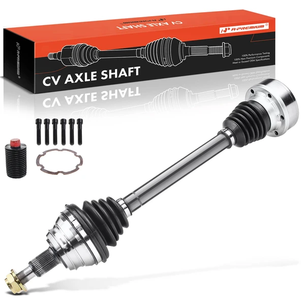1998-2010 Volkswagen Beetle 1-Pc CV Axle Shaft Assembly Front Left Driver Side A-Premium APCVA914