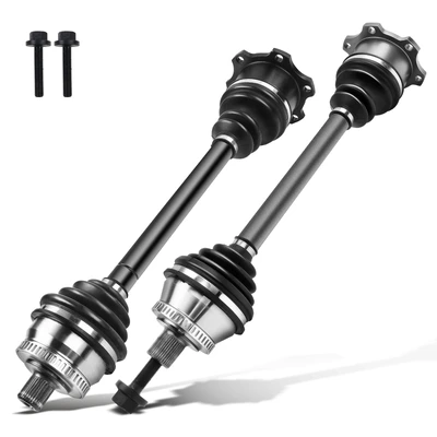 2 Pcs Front CV Axle Shaft Assembly