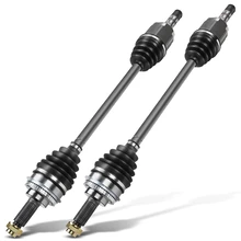 2003-2008 Subaru Forester 2pc CV Axle Shaft Assembly Front Driver & Passenger A-Premium APCVA1592