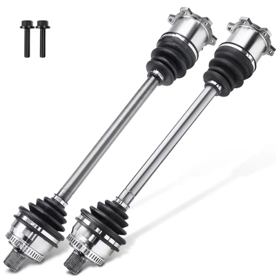 2 Pcs Front CV Axle Shaft Assembly