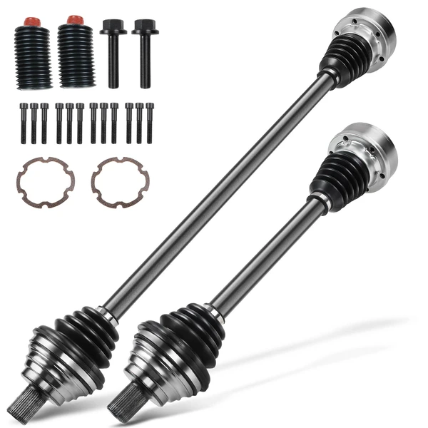 2-Pc CV Axle Shaft Assembly Front Driver & Passenger A-Premium APCVA1417