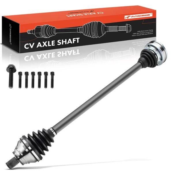 2010 Audi A3 Quattro 1-Pc CV Axle Shaft Assembly Front Right Passenger Side A-Premium APCVA944