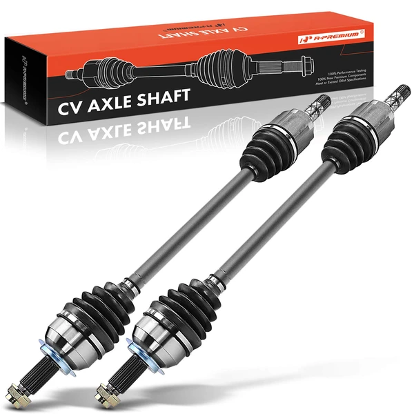2-Pc CV Axle Shaft Assembly Front Driver & Passenger A-Premium APCVA1214