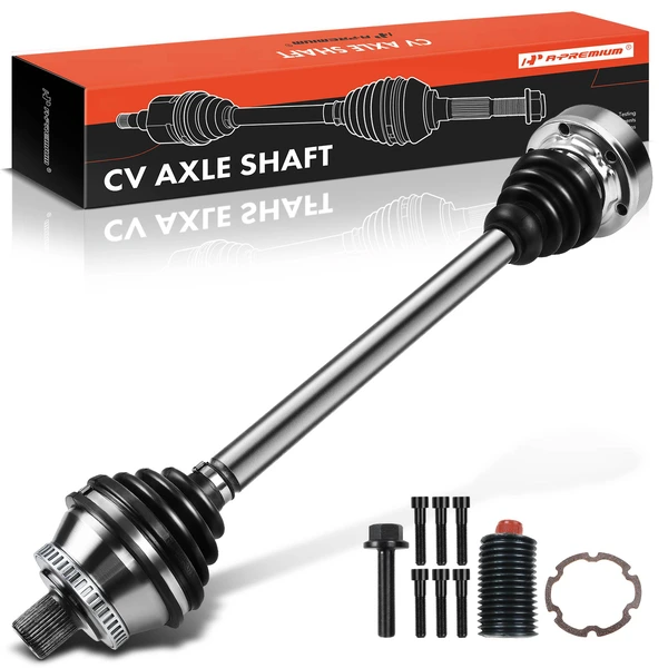 2002-2004 Audi A4 1-Pc CV Axle Shaft Assembly Front Left Driver Side A-Premium APCVA951