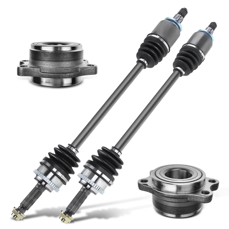 Rear CV Axle Shaft + Hub Bearing for 2002 Subaru Legacy