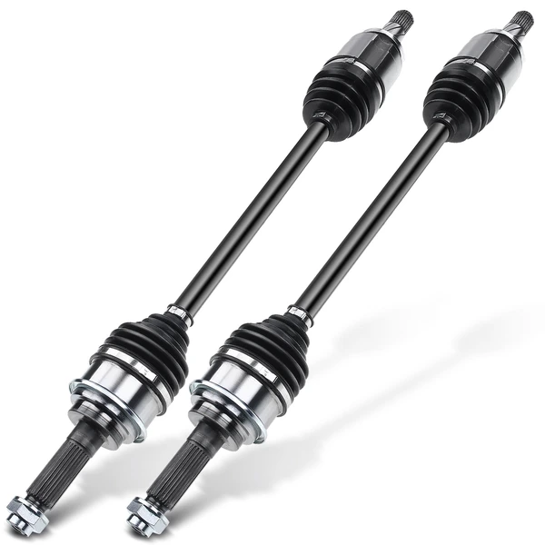 2-Pc CV Axle Shaft Assembly Rear Driver & Passenger A-Premium APCVA1676