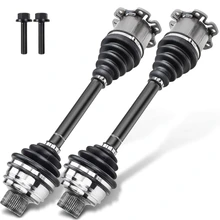 2 Pcs Front CV Axle Shaft Assembly for Audi A4 Quattro A5 Quattro 2.0L 3.2L