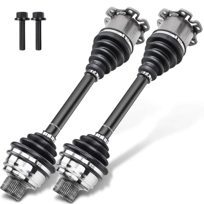 2 Pcs Front CV Axle Shaft Assembly