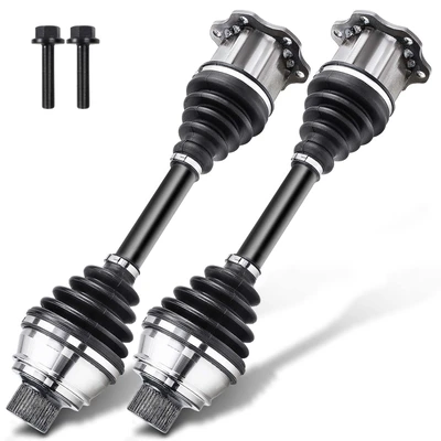 2 Pcs Front CV Axle Shaft Assembly