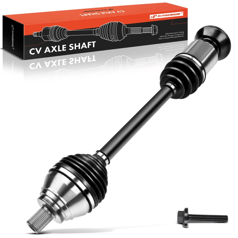 Front Passenger CV Axle Shaft Assembly for Audi Q3 15-16 Volkswagen Tiguan 09-17