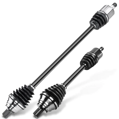 2 Pcs Front CV Axle Shaft Assembly