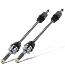 2014-2015 Subaru XV Crosstrek 2pc CV Axle Shaft Assembly Rear Driver & Passenger A-Premium APCVA2375