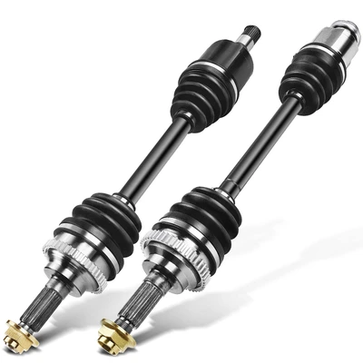 2 Pcs Front CV Axle Shaft Assembly