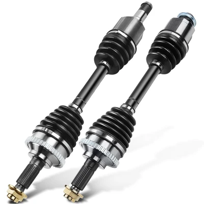 2 Pcs Front CV Axle Shaft Assembly