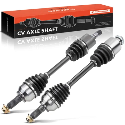 2 Pcs Front CV Axle Shaft Assembly