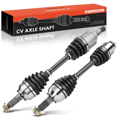 2 Pcs Front CV Axle Shaft Assembly