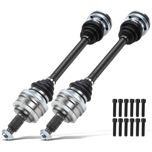2-Pc CV Axle Shaft Assembly Rear Driver & Passenger A-Premium APCVA2638