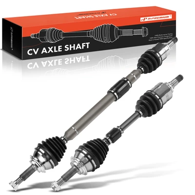 2 Pcs Front CV Axle Assembly
