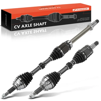 2 Pcs Front CV Axle Assembly